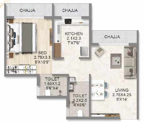 Luxury Living Amenity at om-unnati-taloja