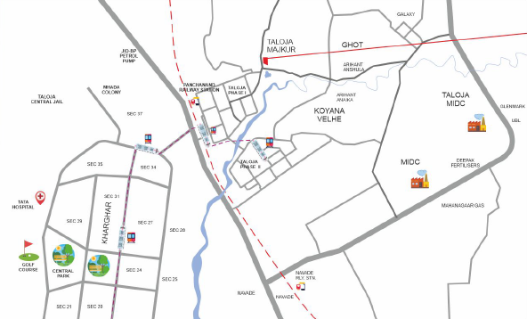 om-unnati-taloja Floor Plan