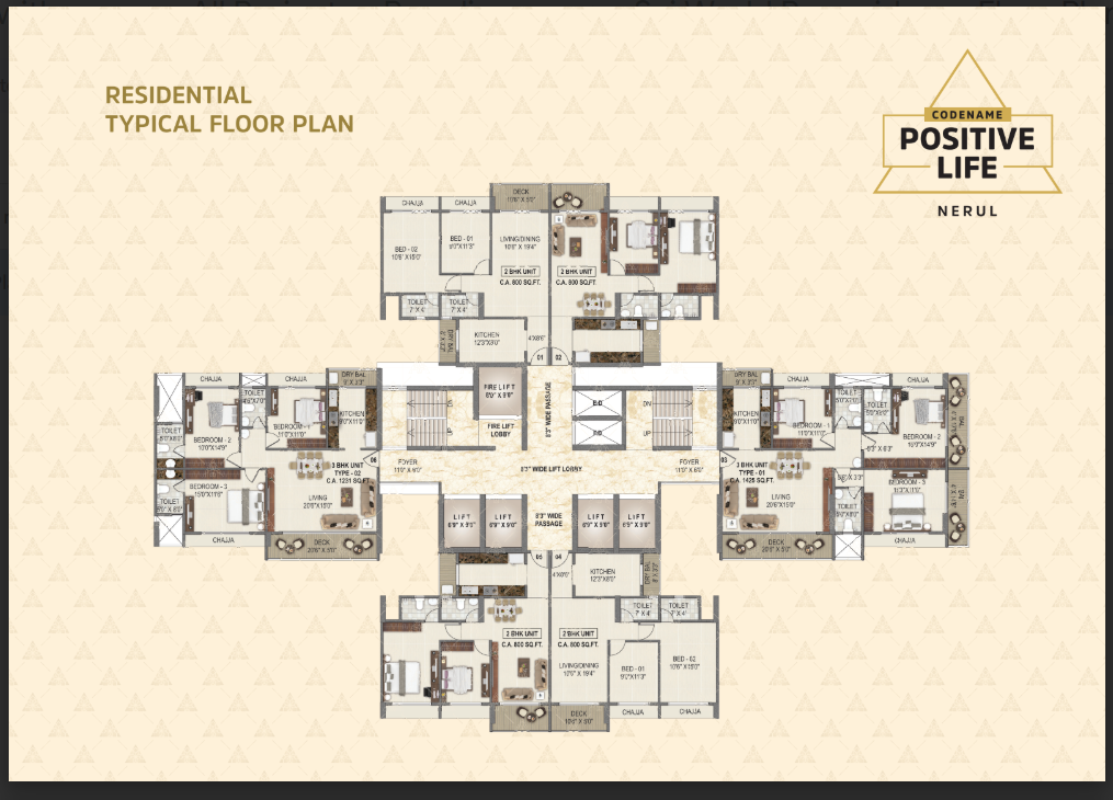 Sai Palm View Floor Plan