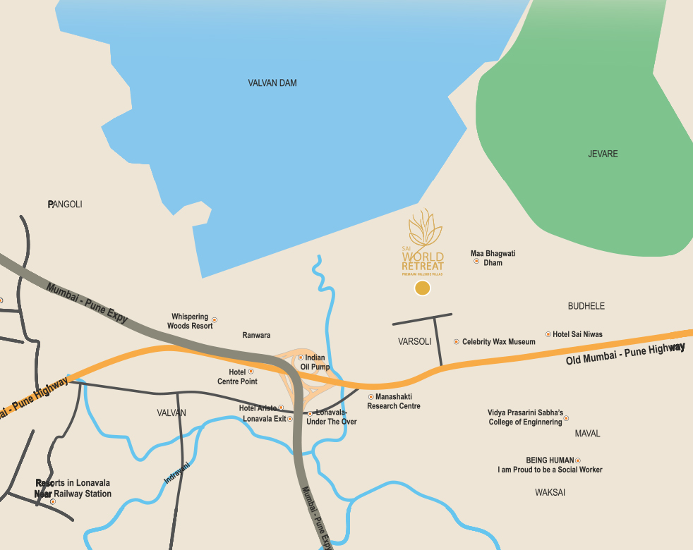 Luxury Living Amenity at sai-world-retreat-lonavala